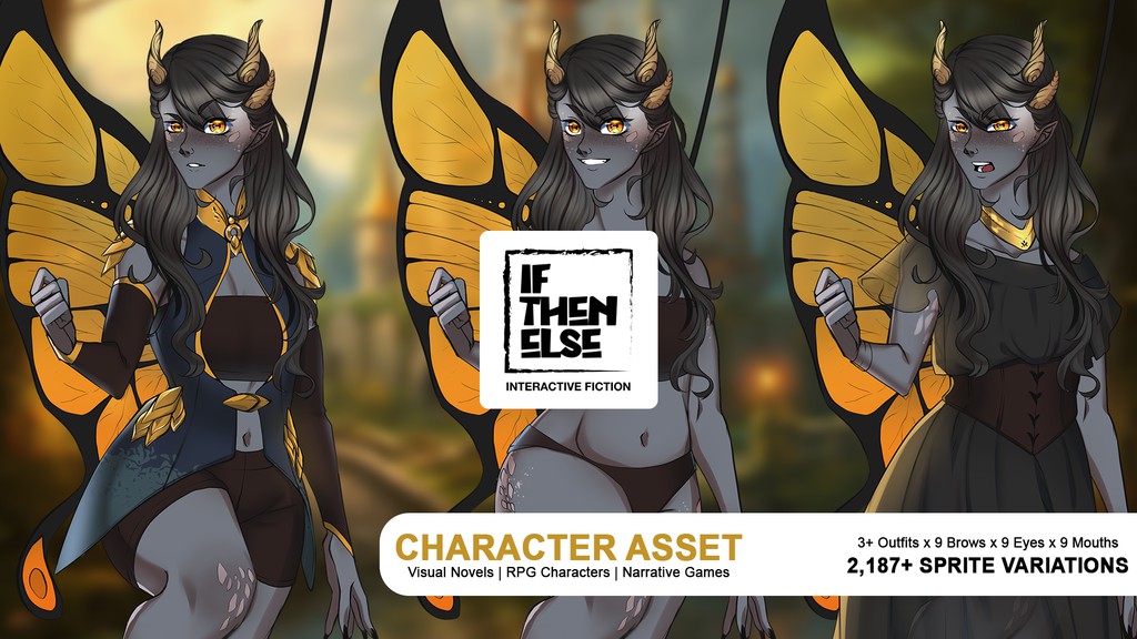 ITE_INTERACTIVE's tweet image. For all the game developers out there who need art assets, check out our free hand drawn character portraits! Download now and get creating!

▸ lttr.ai/AWHqc

#visualnovel #fantasy #fairy #characterart