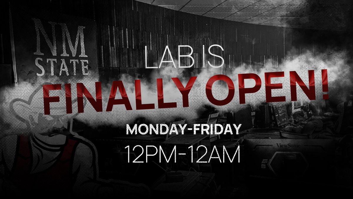 The Lab is finally open #AggieNation!

Stop by the 2nd-floor Game Lounge and check out our newly refreshed gaming space! #GoAggies