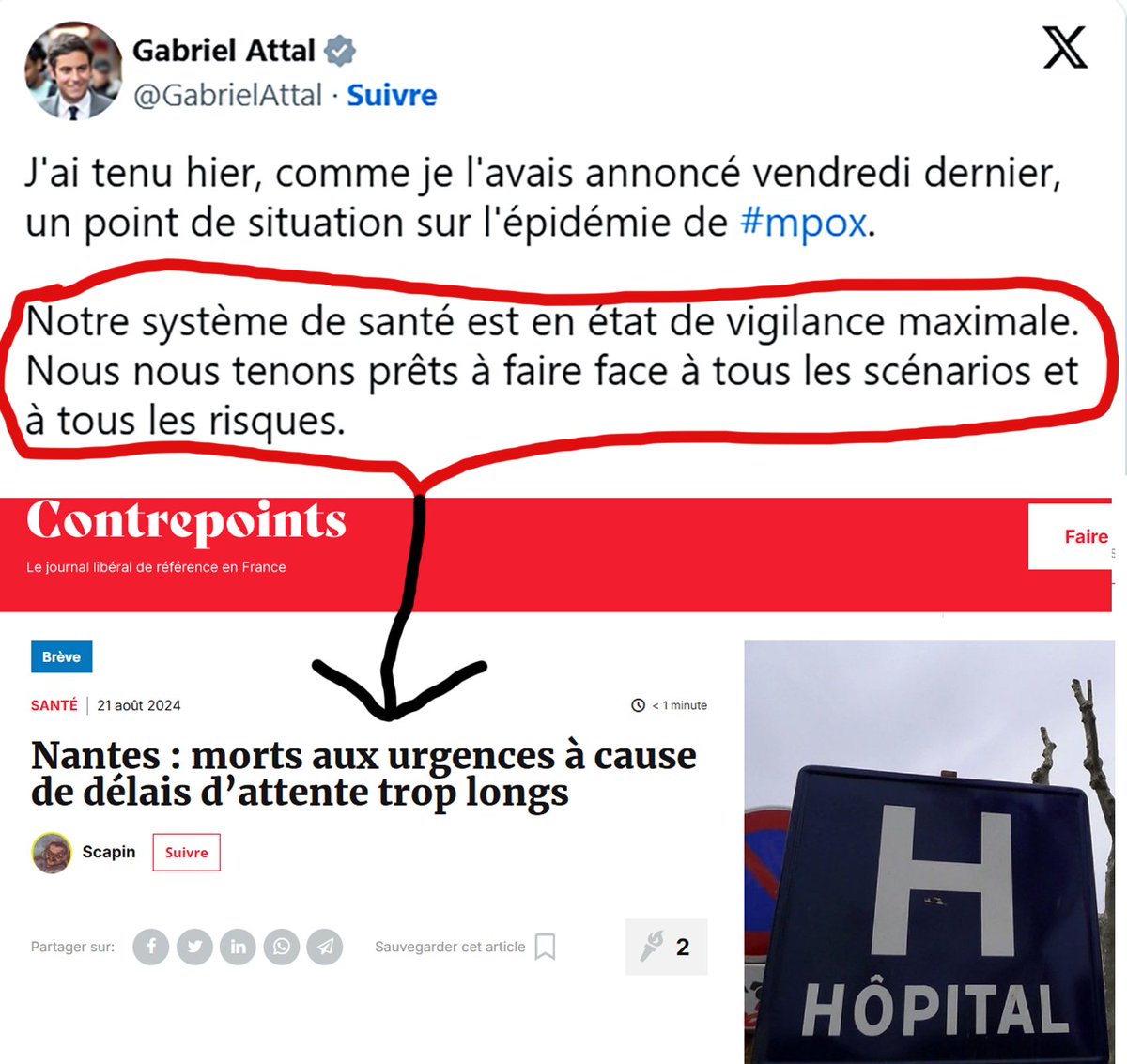 BlemontD's tweet image. La réalité dépasse la fiction mais les mensonges la dépassent bien plus encore...