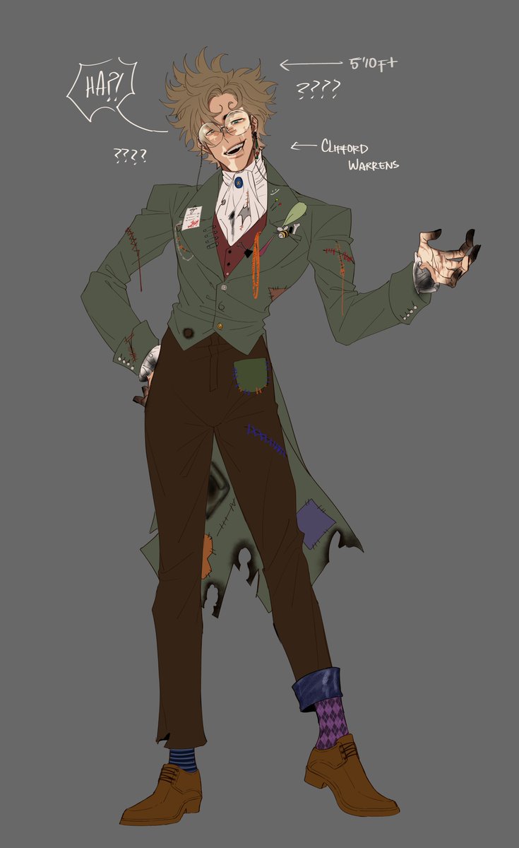「the fucker (tm) Clifford 」|⚡️Ozu || Loading spoons✨️のイラスト