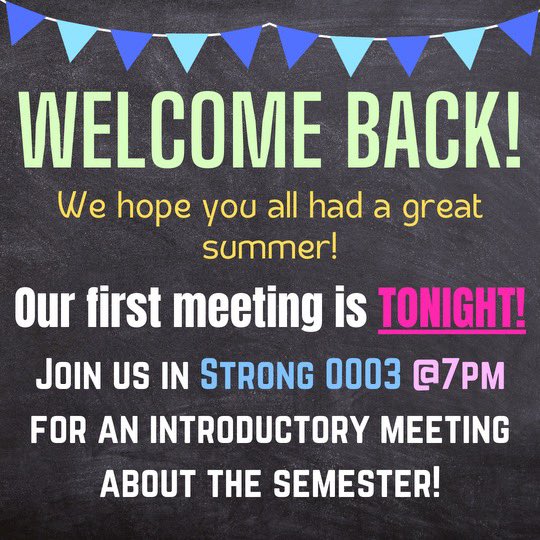 MoStateDems's tweet photo. We are so excited to be back on Campus! Tonight is our first meeting! https://t.co/Kc09hHorKB