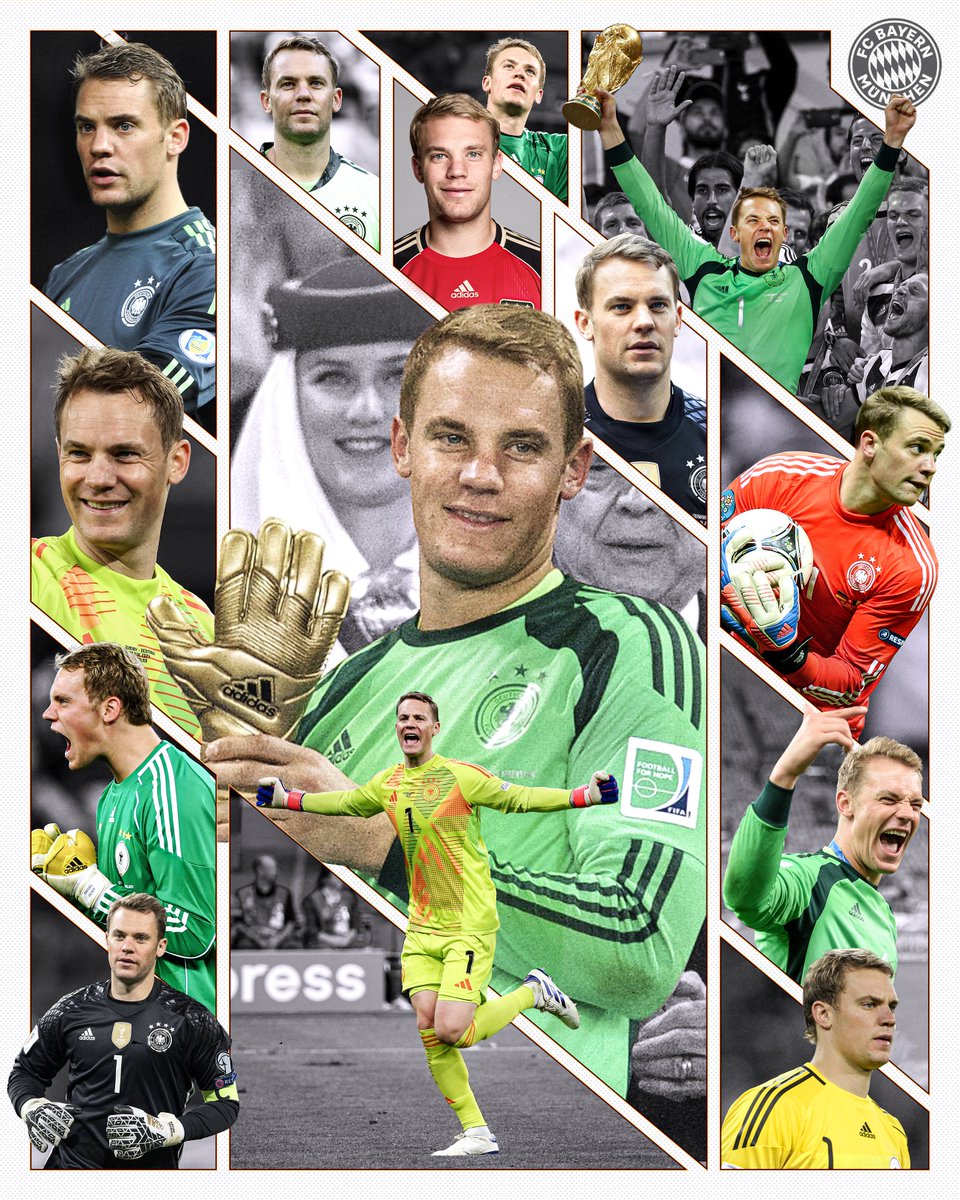 FCBayernUS's tweet photo. ✨🇩🇪 DANKE, MANU 🇩🇪✨

For the memories
For representing a generation
For changing the game 

THANK YOU, @Manuel_Neuer! 🙌 

#MiaSanMia
