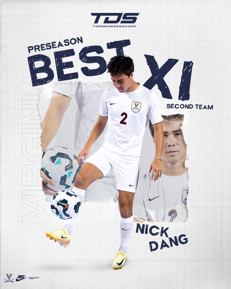 UVAMenSoccer's tweet photo. Preseason honors from @TopDrawerSoccer for Nick Dang 👀

#GoHoos https://t.co/EPaziS4ki1