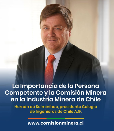 IngenierosCHILE's tweet photo. Les invitamos a leer esta interesante columna:
"La Importancia de la Persona Competente y la Comisión Minera en la Industria Minera de Chile" del presidente del Colegio de Ingenieros, @hdesolminihac publicada por #comisionminera
Leer aquí:
https://t.co/waYAnQE3Jb https://t.co/1Zz1T7a9R2