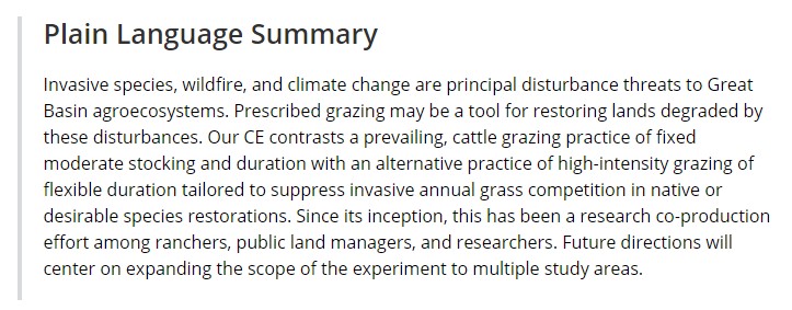 JEnvironQual's tweet photo. Article alert!📢
The #LTAR Grazing Land Common Experiment at the Great Basin https://t.co/kIR3sjcCUV
Clark & colleagues @USDA_ARS https://t.co/XlPUD3l4Ot