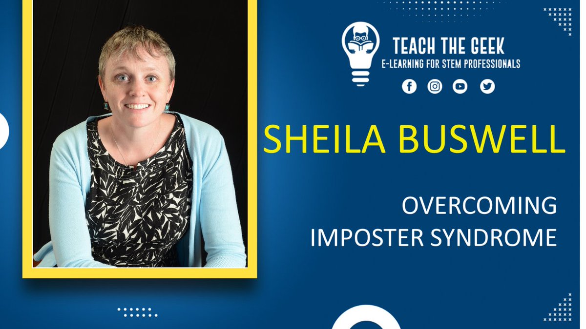 teachthegeek's tweet image. Sheila Buswell is my latest guest. Imposter syndrome, writing a book, pitching investors. We covered that and more in this episode.
Check it out!
youtube.com/watch?v=ZRbWyj…
podcasters.spotify.com/teachthegeek/e…

#publicspeaking #womeninengineering #pitchpresentations