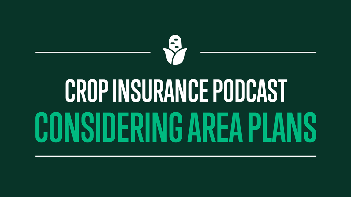 FCSAmerica's tweet photo. We’re heading into an environment where typical levels of insurance purchased aren’t going to cover the cost of production.

Area plans can help bridge the gap between profit and loss. In this podcast, we discuss area plans, and why they make sense in the current price environment. https://t.co/LFtA70IECw