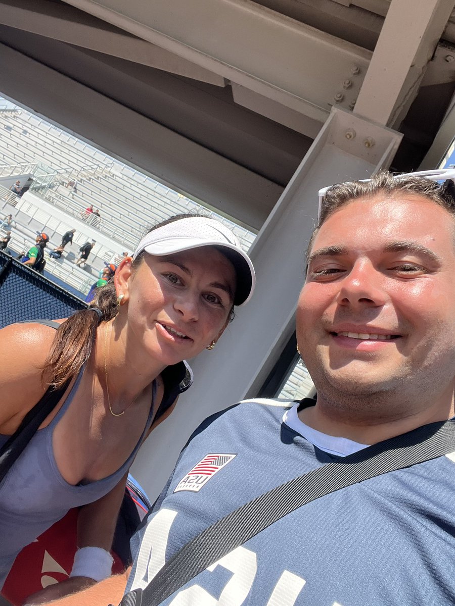 First American into R3! Usue Arconada! Love seeing her comeback!