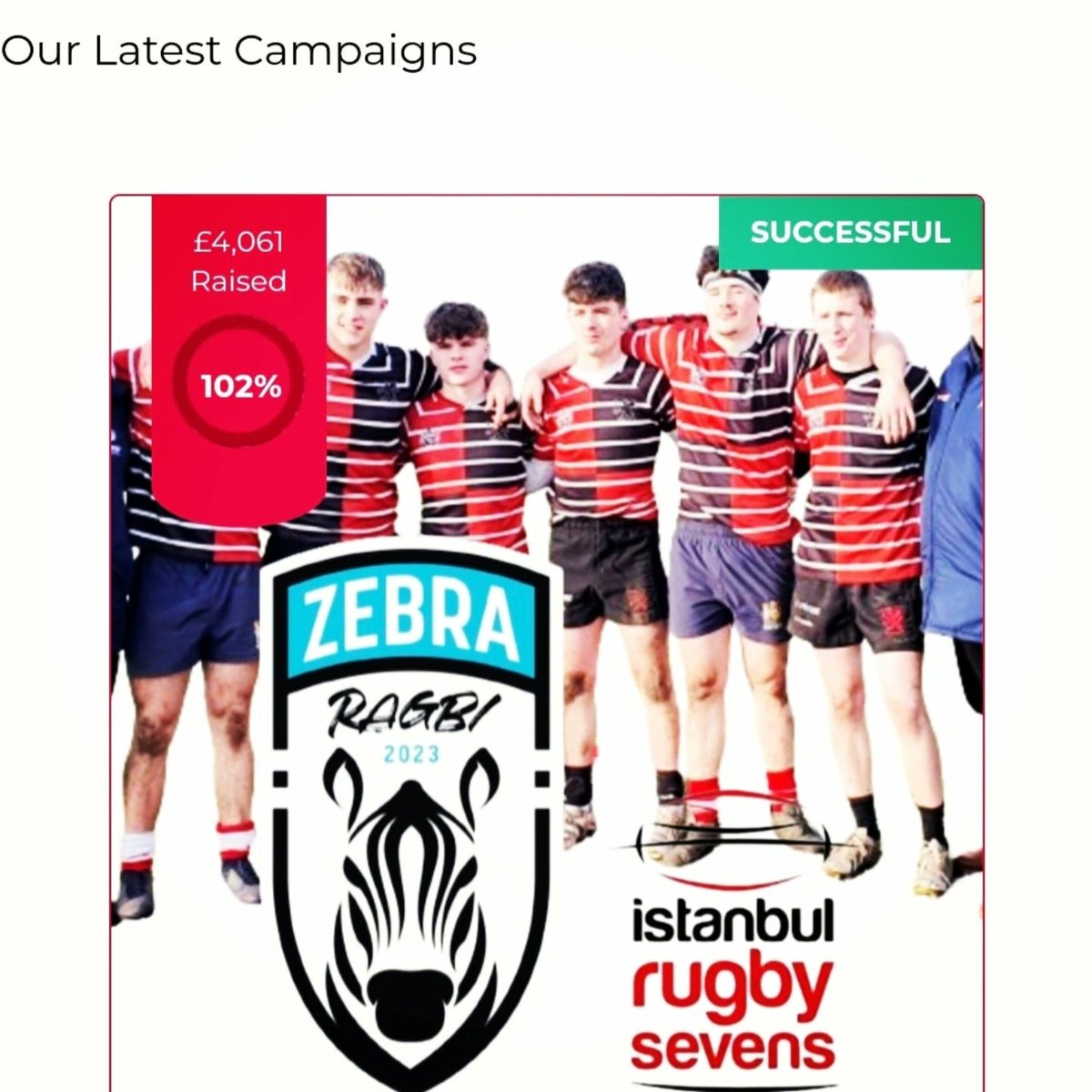 acrobatonline's tweet photo. Never in doubt. We are on our way. @zebraragbi @ragbi_kuluplerbirligi #Istanbul7s 🦓🦓🦓

Another successful crowdfunding platform by @acrobatonline and @crowdscrum crowdfunding campaigns.

What can we do for you?

adrian@ballonsportsagency.com https://t.co/vx8mrAvuY6