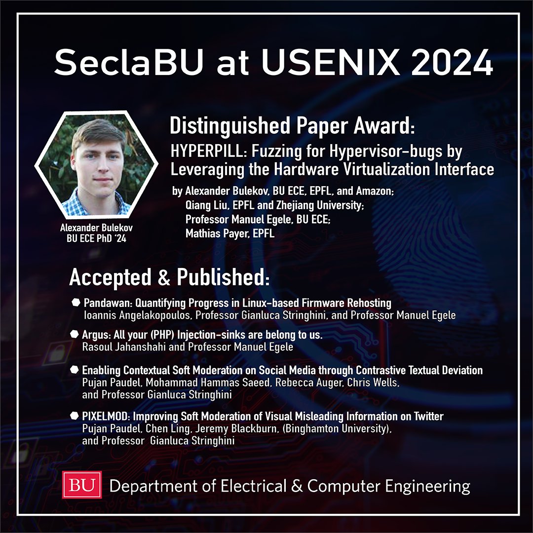 BU Dept. of Electrical & Computer Engineering tweet media