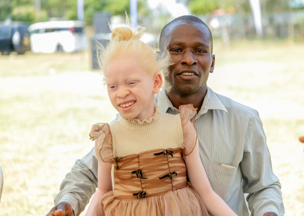Children were assessed &amp; provided with assistive devices.

"The service was great. We have been registered, my daughter's eyesight was assessed &amp; she will get spectacles," Eric Odhiambo, father to Candy, 8.

"I'm glad that she can now have an easier time playing &amp; learning." 2/2