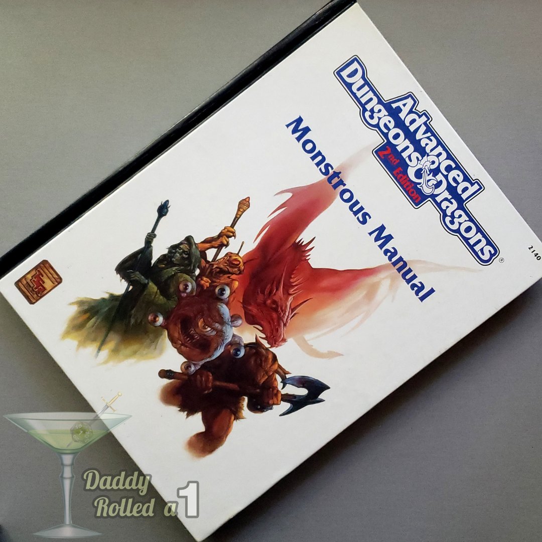 DaddyRolleda1's tweet image. 🎲🐲 What are your thoughts on 1993&apos;s 2nd Edition Advanced D&amp;amp;D Monstrous Manual?  

This was a revision of the earlier Monstrous Compendium product that was a 3-ring binder. I bought it specifically for the art of Tony DiTerlizzi, which I love.

#dnd #ttrpg #advancedDnD #2E