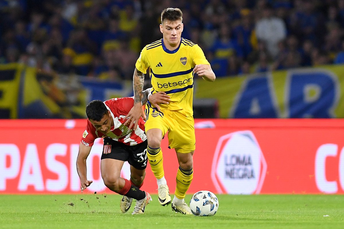 La última vez que jugaron Boca y Estudiantes.