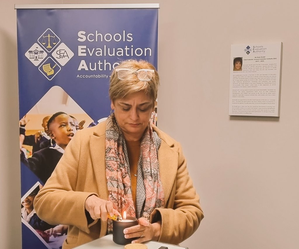 Karen Bydell. Pioneer of the Schools Evaluation Authority. It's been one year today since she passed away. Her legacy lives on and will be celebrated. Rest softly Ms Bydell. 🌻⛴️⚓️🌻