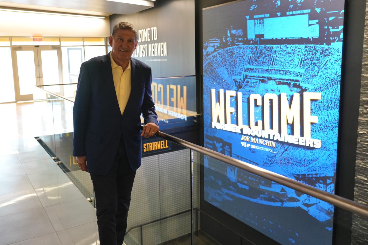 It was great to be back at my alma mater and catch up with <a href="/NealBrown_WVU/">Beal Nrown</a> ahead of next weekend’s season opener against Penn State. Let’s pack Milan Puskar Stadium and beat the Nittany Lions! 🏈