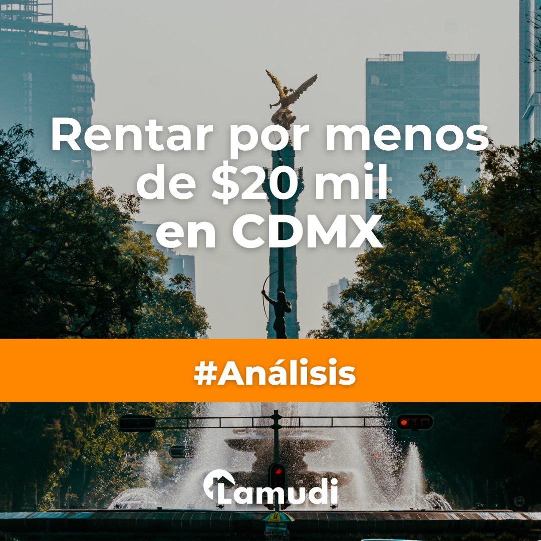 Connect__Data's tweet image. 🏡📊Descubre los resultados del último análisis sobre vivienda en la Ciudad de México, dónde se exploraron las colonias cuyo precio promedio de renta es de $20,000 o menos. ➡️lamudi.com.mx/journal/rentar…