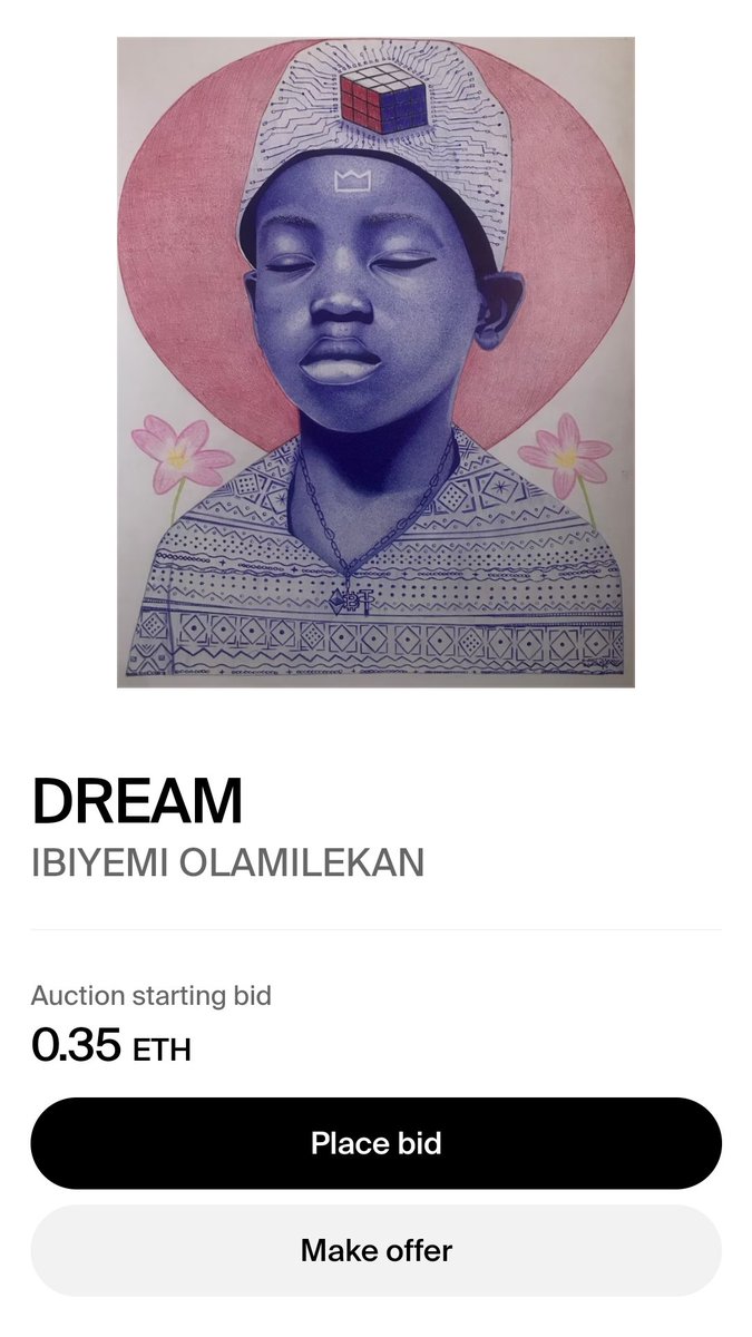 O_Art_Ola's tweet photo. Feel free to kickstart an auction or send in your offers for any of these pieces on @foundation .
Physical pieces available to be shipped over to the collector.
Link 👇👇👇
https://t.co/spEcMUVBEg
This is one of the best things you can do for me at this moment. https://t.co/TbGfc343hT