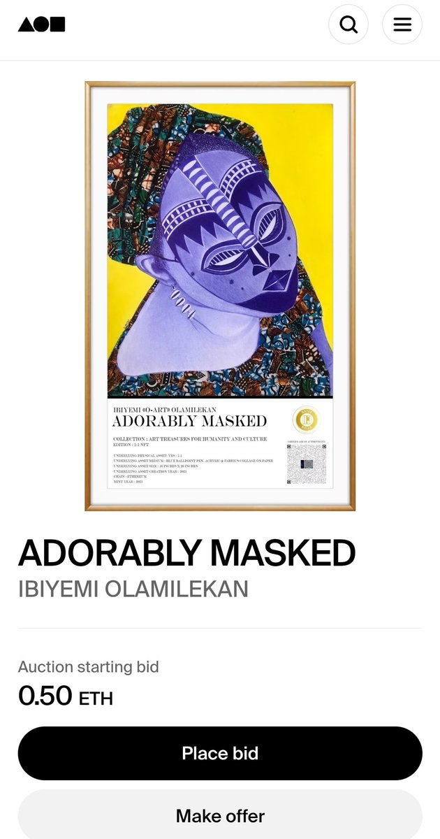 Feel free to kickstart an auction or send in your offers for any of these pieces on <a href="/foundation/">Foundation 🌐</a> .
Physical pieces available to be shipped over to the collector.
Link 👇👇👇
foundation.app/@O_ART_Ola
This is one of the best things you can do for me at this moment.