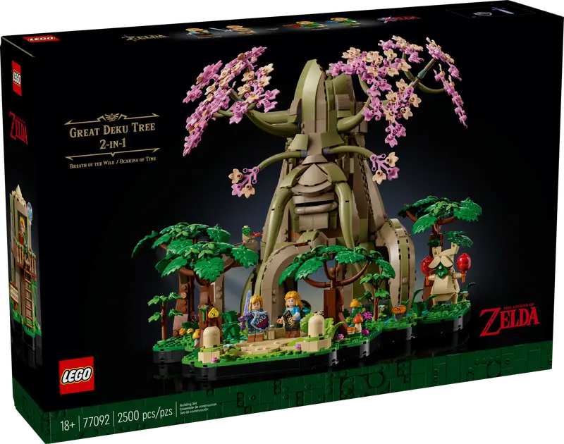NinWire's tweet photo. Releases in just over a week! LEGO The Great Deku Tree is back up at the LEGO store. This is a LEGO Store exclusive in the US. (#affiliate)
https://t.co/XPZpFfpeos https://t.co/7ZEgpmLO4W