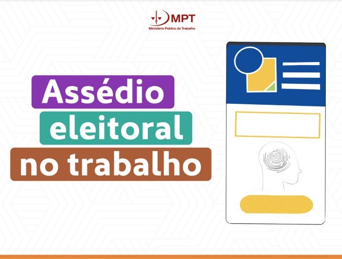Cartilha orienta como prevenir e combater #assédio eleitoral
💻link.mpt.mp.br/UtryTLg
📷Ascom MPT