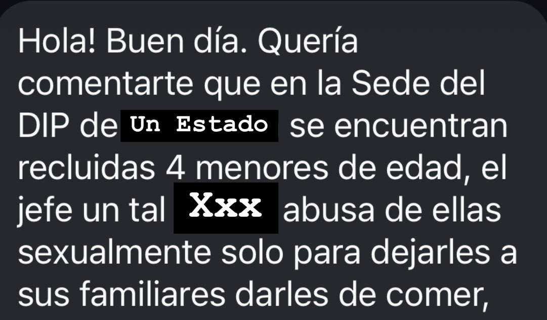 prakritimaduro's tweet photo. Cierro este hilo con el testimonio que más indignación me genera.
Taché el lugar y apellido del violador para proteger a las víctimas y los testigos. 
La denuncia formal se ha ejecutado con los datos que se manejan.

¡Esto es una emergencia! 
Esto es Terrorismo de Estado. https://t.co/emodhc5Dnw