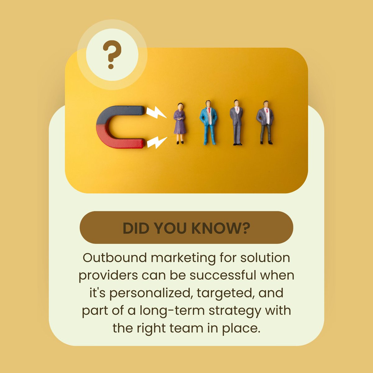 sitejabber's tweet image. Don't just blast out your message. Add a touch of personalization, target it, and make it part of a long-term strategy!😉
#marketing #solutionprovider #tipoftheday #marketingstrategies #didyouknow #outboundmarketing