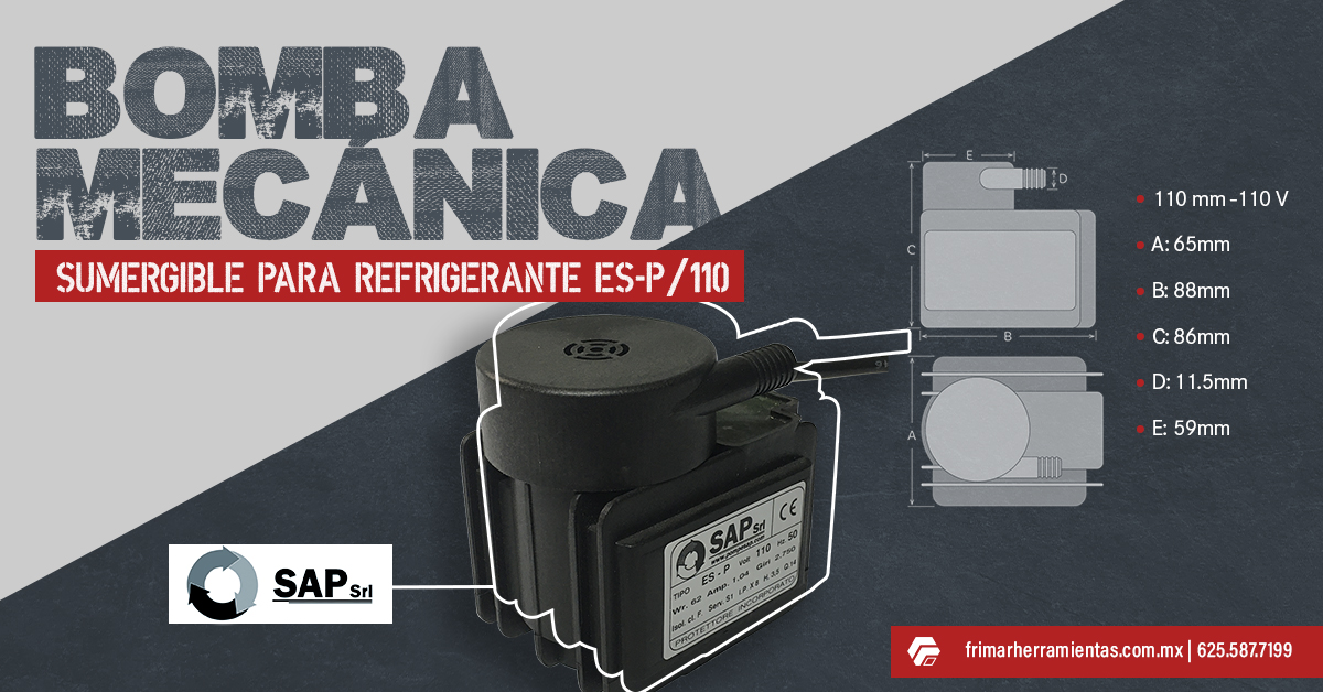 FrimarHerr's tweet image. Las bombas sumergibles suministran refrigerante a la zona de corte, previniendo el sobrecalentamiento de la herramienta y de la pieza de trabajo.
Varios modelos en existencia.
🛒bit.ly/BombasRefriger…
📞625.587.7199 | 📲625.111.5801 
#frimar #herramientas #bombaSumergible