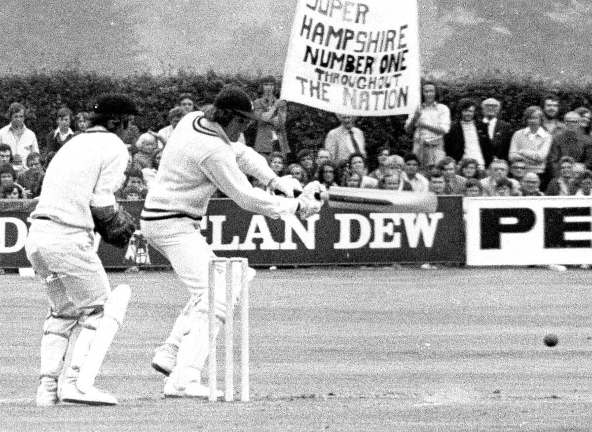 On This Day in 1975 6,000 spectators crammed into <a href="/DarleyDaleCC/">Darley Dale Cricket Club</a> to see <a href="/hantscricket/">Hampshire Cricket</a> win the John Player League title by defeating <a href="/DerbyshireCCC/">Derbyshire CCC</a>