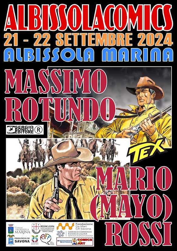 ALBISSOLACOMICS 2024 (21/22 september) Albissola Marina - Italy: albissolacomics.it