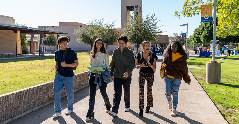 MCCCDChancellor's tweet photo. With nine consecutive semesters of enrollment growth, @MCCCD's enrollment is expected to exceed 100,000 students this fall semester. As the Valley’s most accessible higher education provider, our 10 colleges are fueling Arizona’s workforce and creating opportunities for all.