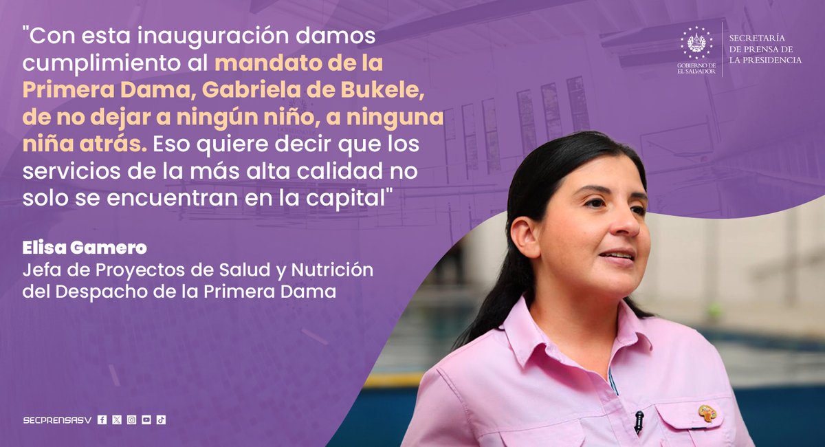 SecPrensaSV's tweet image. #ÁreaDeHidroterapia | El Gobierno del Presidente @nayibbukele garantiza el apoyo y acompañamiento a niños y jóvenes que requieren un proceso de rehabilitación, con la inauguraron de la nueva área de hidroterapia del Centro de Rehabilitación Integral de Occidente del…