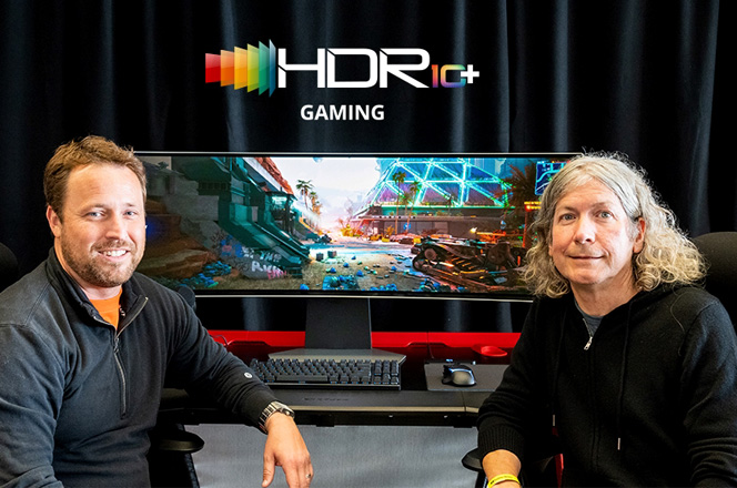 SamsungNewsUS's tweet photo. HDR10+ GAMING empowers game makers and players to get the most out of gaming's modern graphics. Take a deeper dive into HDR10+ GAMING with @Samsung_RA and hear how this technology is changing the #gaming industry: https://t.co/9obZcE5ZH0 https://t.co/lXtrJeh56x