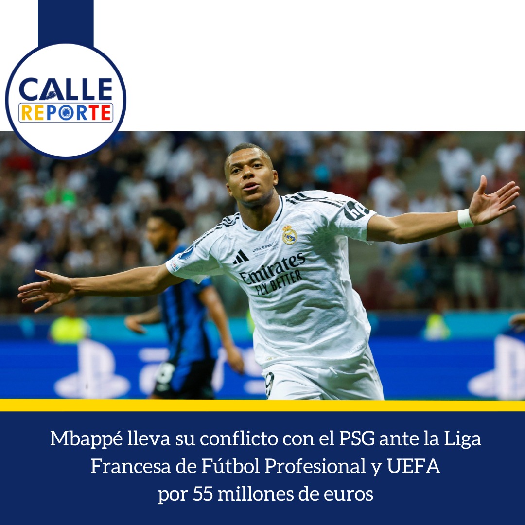 Mbappé lleva su conflicto con el PSG ante la Liga Francesa de Fútbol Profesional y UEFA por 55 millones de euros. #realmadrid
#Mbappé
#21Agosto