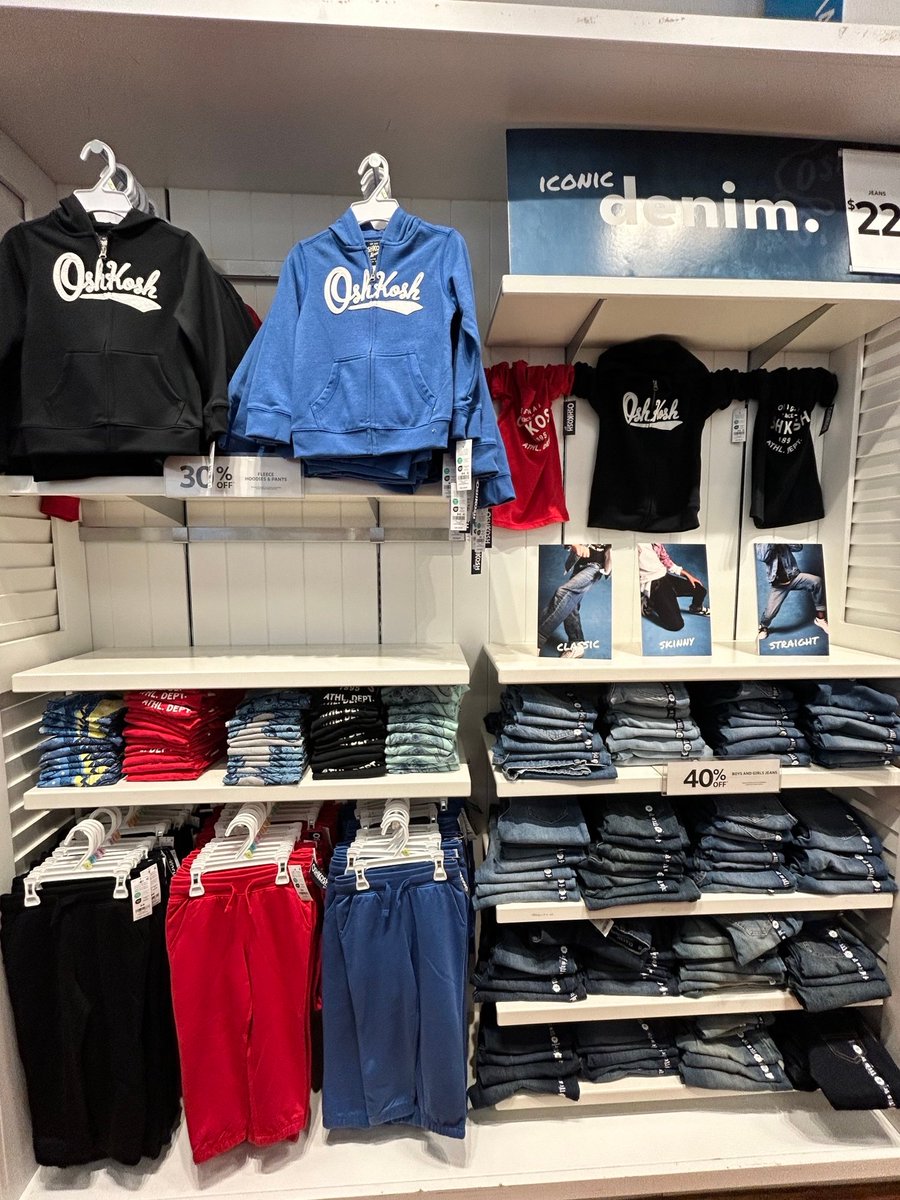 Iconic Denim <a href="/Carters/">Carter's</a> is very affordable just in time for Back-to-School!!
#carters #iconicdenim #MH_Mall