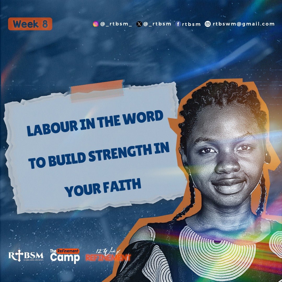 _RTBSM's tweet image. The last slide is the hit point!🔥
Week 8 - Day 2🔥

We Recieved such insight on what God really says about our health!🔥Anticipating Week 9🔥😃
#RTBSM #RefinementCamp