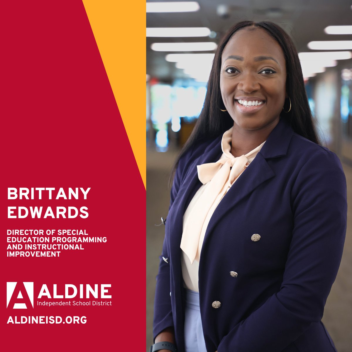 Congratulations to the amazing Aldine staff members on their new roles! We can't wait to see what your #AldineImpact will be. Wishing you great success as you embark on this exciting journey. Keep shining brightly!