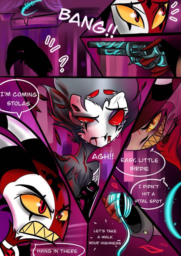 LynMontana07's tweet photo. La luna y la estrella (3/?) pueden encontrar el inicio del cómic fijada en mi perfil ❤️ #HelluvaBoss #HelluvaBossFanart #stolitz #stolitzcomic #Stolas #Blitzø #comic #fancomic #HelluvaBossBlitzo #HelluvaBossStolas #HelluvaBossStriker https://t.co/Q57TrCjYfi
