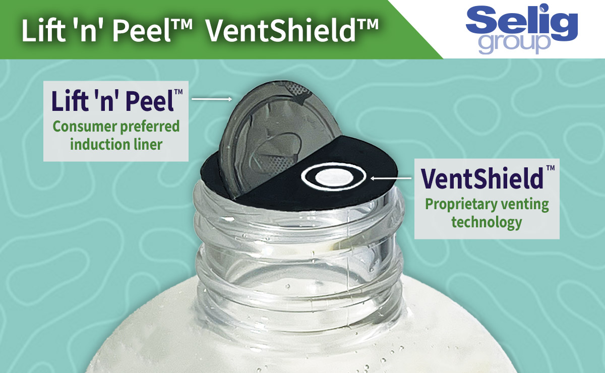 SeligGroup's tweet photo. Protect your products with Lift 'n' Peel™ VentShield™ – the ultimate solution for packaging challenges! This innovative product combines our easy-to-use half-moon tabbed Lift 'n' Peel™ liner with advanced venting technology.  https://t.co/I8Tp0qQCUt https://t.co/WcY2cyjBnx
