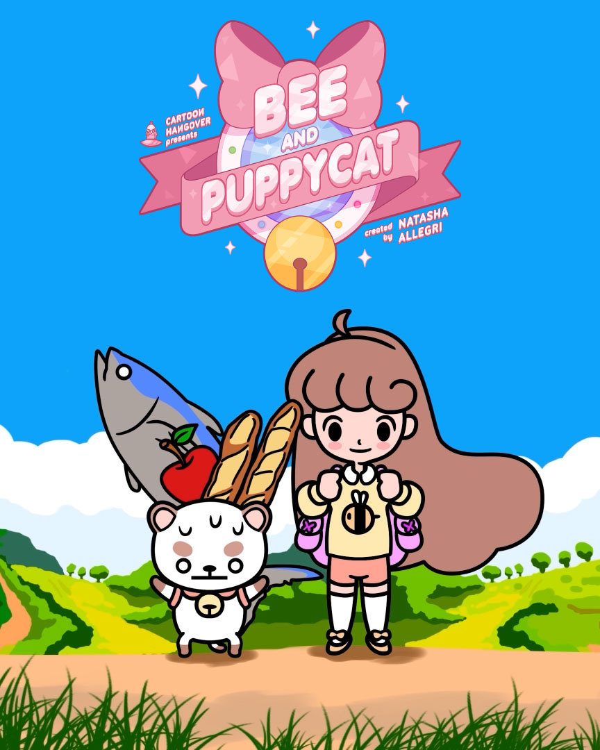 BeeAndPuppyCat's tweet photo. PuppyCat is packing all the essentials. 🐟🥖🍎

Stream Bee and PuppyCat on Netflix! #BeeandPuppycat https://t.co/0mJyfjkyE0