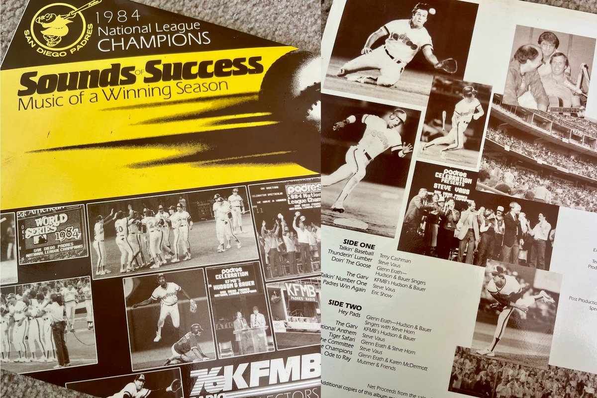 40 yrs ago I did this music for <a href="/Padres/">San Diego Padres</a>... incredible season!! Just like right now. Go Padres!