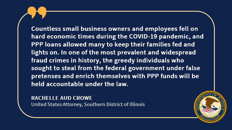 SDILNews's tweet photo. Three Federal Workers Indicted on PPP Loan Fraud Charges: https://t.co/LsRjoMWLRg https://t.co/lzddnmAY4T