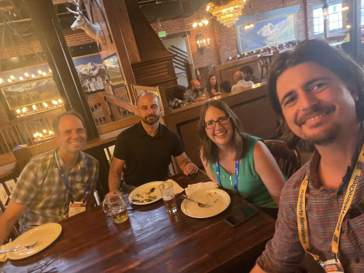 Ruggiero Group (@ruggroup) on Twitter photo Great catching up with some of the best scientists around! <a href="/Beran_Group/">Beran Group</a> <a href="/RuncevskiLab/">Tom Runčevski</a> <a href="/KM_Hutchins/">Kristin Hutchins</a> #Dynamics #ACSFall2024 Great catching up with some of the best scientists around! <a href="/Beran_Group/">Beran Group</a> <a href="/RuncevskiLab/">Tom Runčevski</a> <a href="/KM_Hutchins/">Kristin Hutchins</a> #Dynamics #ACSFall2024