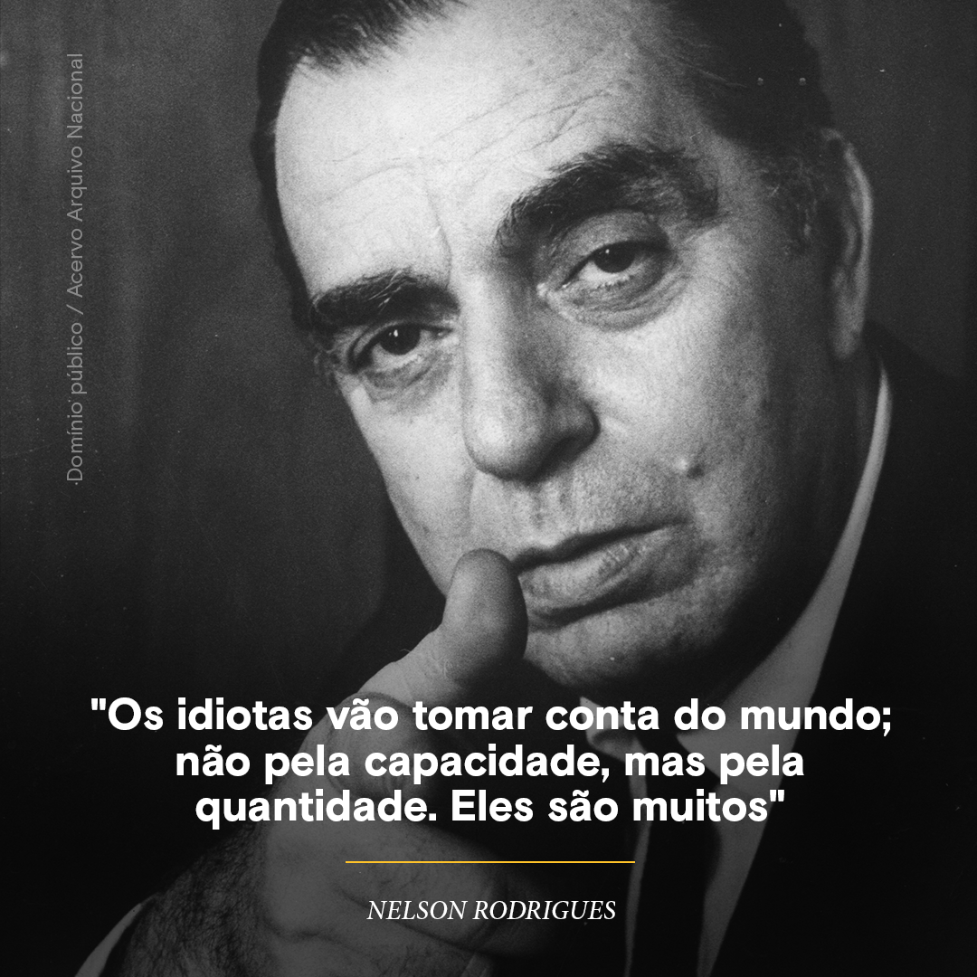 CanalHistory's tweet photo. #HojeNaHistória No dia 23 de agosto de 1912, nasceu em Recife Nelson Rodrigues, um dos mais influentes escritores brasileiros, responsável por renovar o teatro nacional. #NelsonRodrigues #TeatroBrasileiro #Literatura → Leia mais em https://t.co/MJN0DDEqtT https://t.co/WzV4LqP8wQ