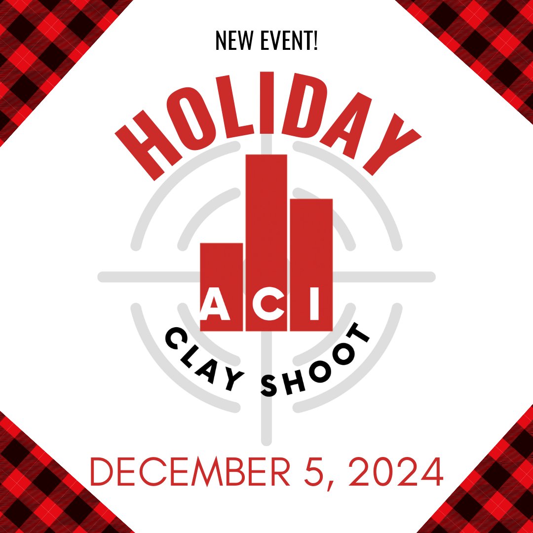 ACI_Cincinnati's tweet photo. The ACI October Clay shoot is SOLD OUT! Register now for the December 5 event while there are still spots available. Links to registration for all upcoming ACI events here: https://t.co/jrqNQ9X3Mk https://t.co/JL6oH5PLws