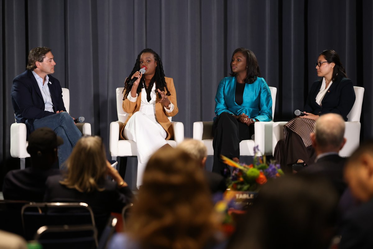 Just in time for #YouthMonth– today’s #ILF2024 luncheon explored the Next Generation of Democracy. #YouthToPower #IYD2024