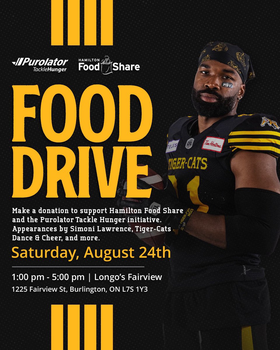Simoni Lawrence (@simoni_lawrence) on Twitter photo 🚨 Sat Aug 24th come get an autograph and help the community at the same time WIN WIN!!! #21 <a href="/PurolatorInc/">Purolator 🇨🇦</a> <a href="/HFShare/">Hamilton Food Share</a> 🚨 Sat Aug 24th come get an autograph and help the community at the same time WIN WIN!!! #21 <a href="/PurolatorInc/">Purolator 🇨🇦</a> <a href="/HFShare/">Hamilton Food Share</a>