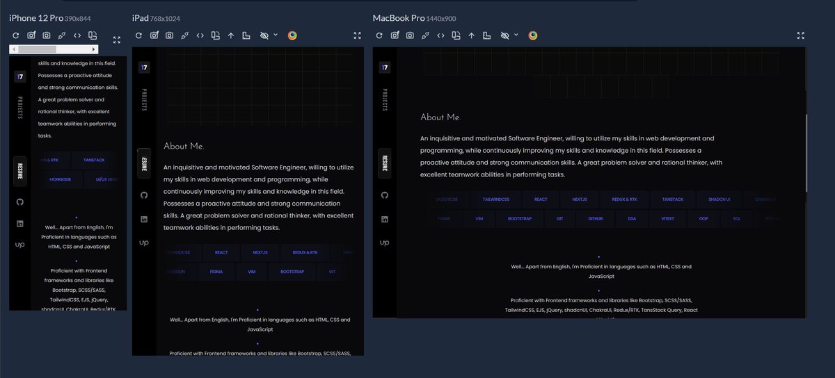 EjemenIboi's tweet image. Updated the tech Stacks in About Section on my portfolio.

The UX wasn&apos;t great on smaller screens, built a marquee to fix that.

Check it Out =&amp;gt; 1732-portfolio.netlify.app

#framermotion #reactjs #frontend