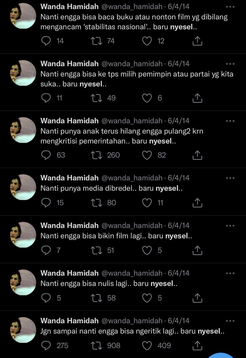 petaroenk451's tweet photo. @jawapos hhh si betina legend !.. betina itu harus ikut bertanggung jawab.. karena dia pendukung militan dan penyembah monster @jokowi
61 hari menjelang lengser
#MLFJ https://t.co/cJ2hLxRqhE