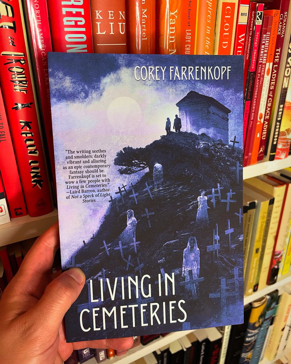 Hey Friends! Just wanted to mention that if you wanted a signed copy of Living in Cemeteries, feel free to DM me! I can ship them for 20 bucks…and each one will have a little ghost drawing in it :)