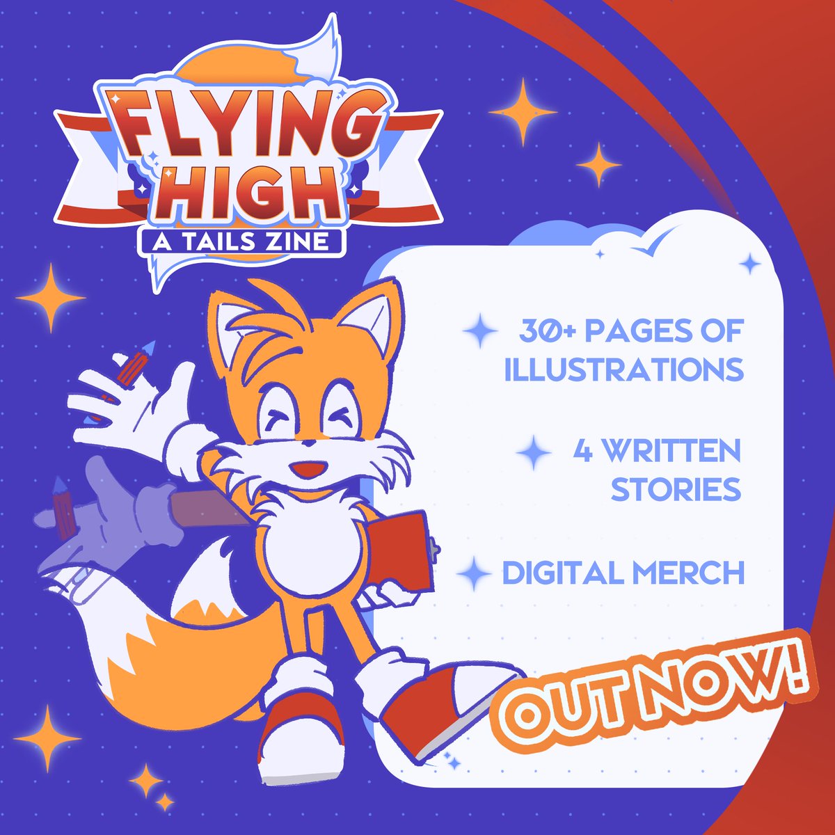 Flying High: A Tails Zine - OUT NOW! tweet media